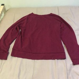 Divided sweater